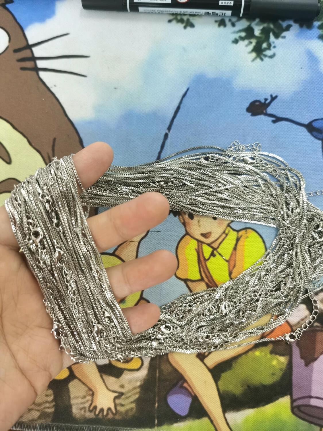 Top Koper Zirkoon Goud/Wit/Rose Gold Kleuren Kettingen Uitgebreide Uitbreiding Ketting Voor Sieraden Link Maken Bevindingen