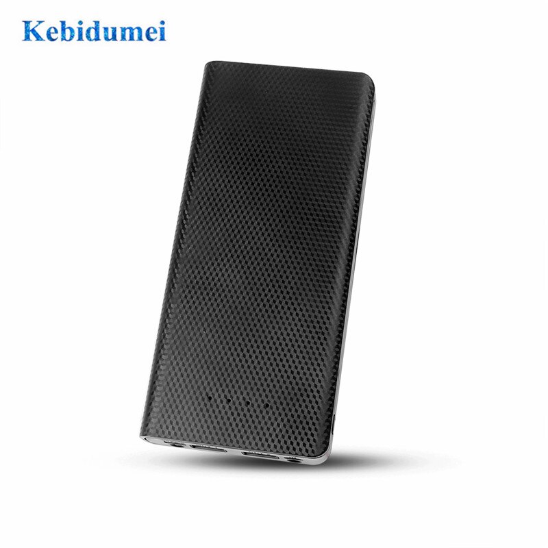 20000Mah 8X18650 Mobiele Power Bank Case Mobiele Diy Kit Externe Batterij Oplader Doos Usb Typen C Led licht Opladen Digitale Display