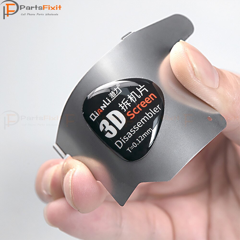 Ekran otwieracz robić ToolPlus Qianli 3D deasembler 0.12Mmm ultra cienka ze stali nierdzewnej tablet z funkcją telefonu otwarcia demontaż narzędzia