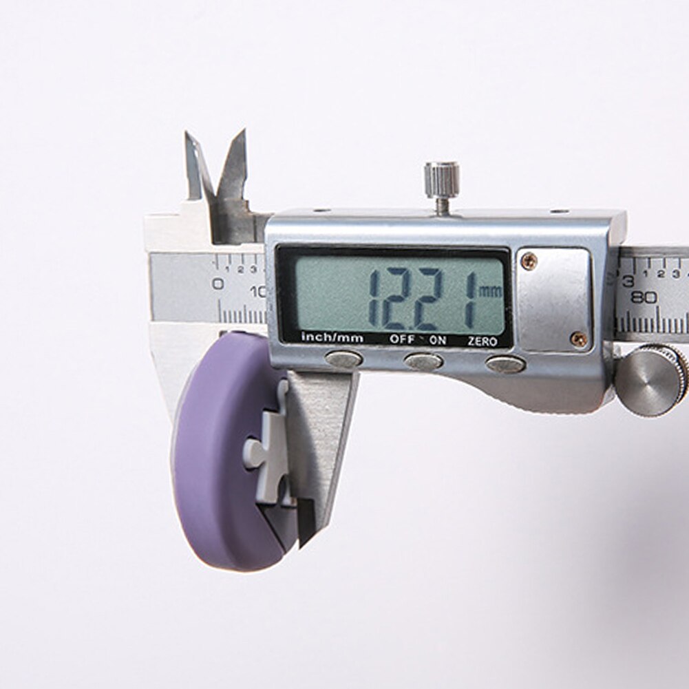 4pcs Door StopperWall Protector Door Handle Silicone Bumper Guard Stopper Self Adhesive Rubber Round Home Back Door Crash Pads