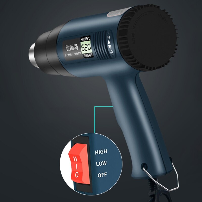 Soplador de aire , herramienta de soldadura eléctrica de 2000W, 23GB