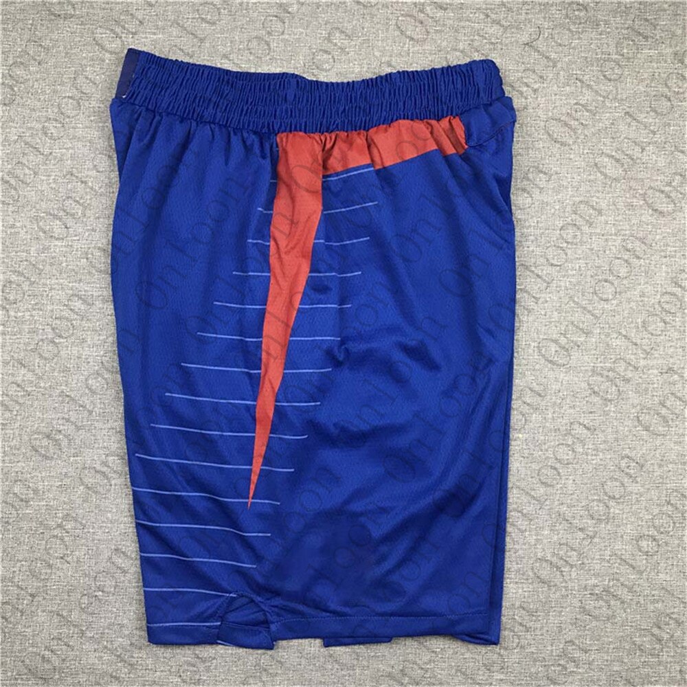 Free Men's America Basketball LA Shorts For Sports Shorts Ball Shorts