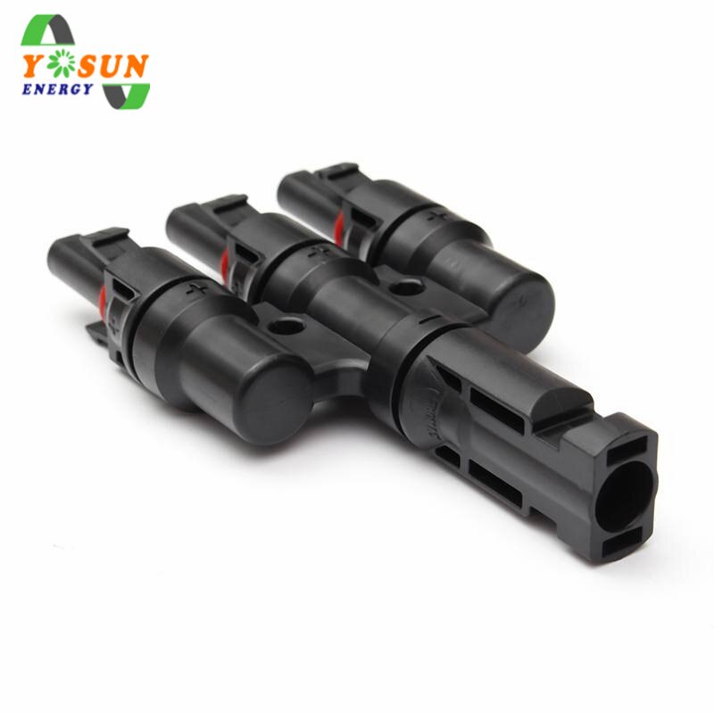Solar connect 3t 3 gren solpanel kabel ac/dc gren kontakt splitter adapter  ip67 kontakter m/f kabel kontakter
