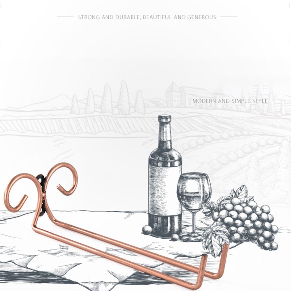 Hanging Suction Cup Frame Stainless Steel Rack Wall Mount Wine Glass Stemware Shelf Bar Tools Accessories