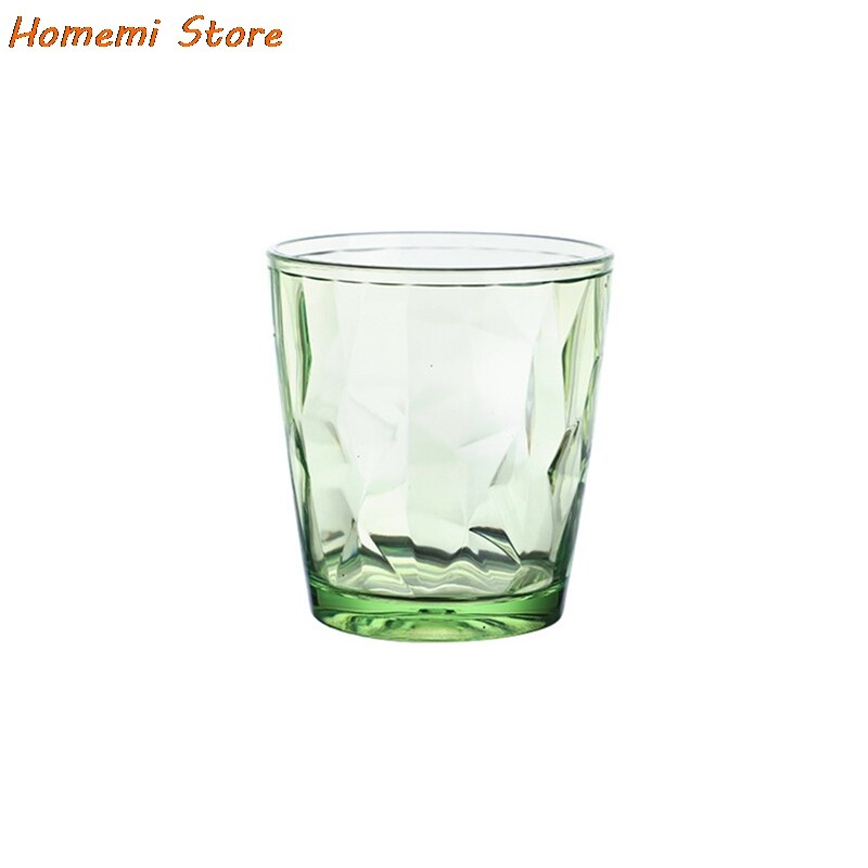 200ml Acrylic Drinking Cups Water Cup Juice Glasses For Drinking Tea Transparent Cup Kitchen Dining Bar Tools: Green