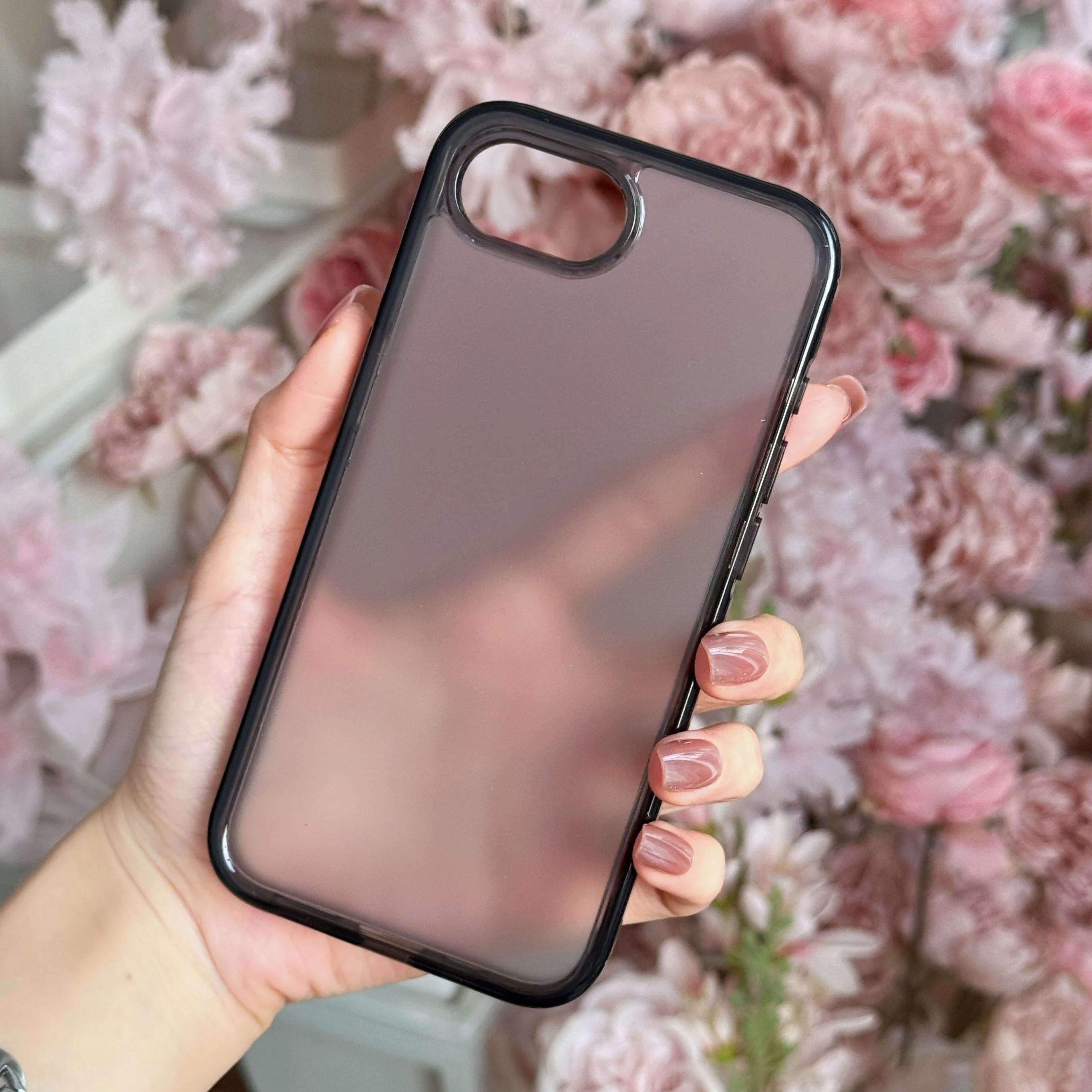 Matte Doorschijnende Siliconen Bumper Case Voor iPhone 16E 16 15 14 Plus 13 Mini 12 Pro Max Schokbestendig Ultra dunne Clear Hard Cover