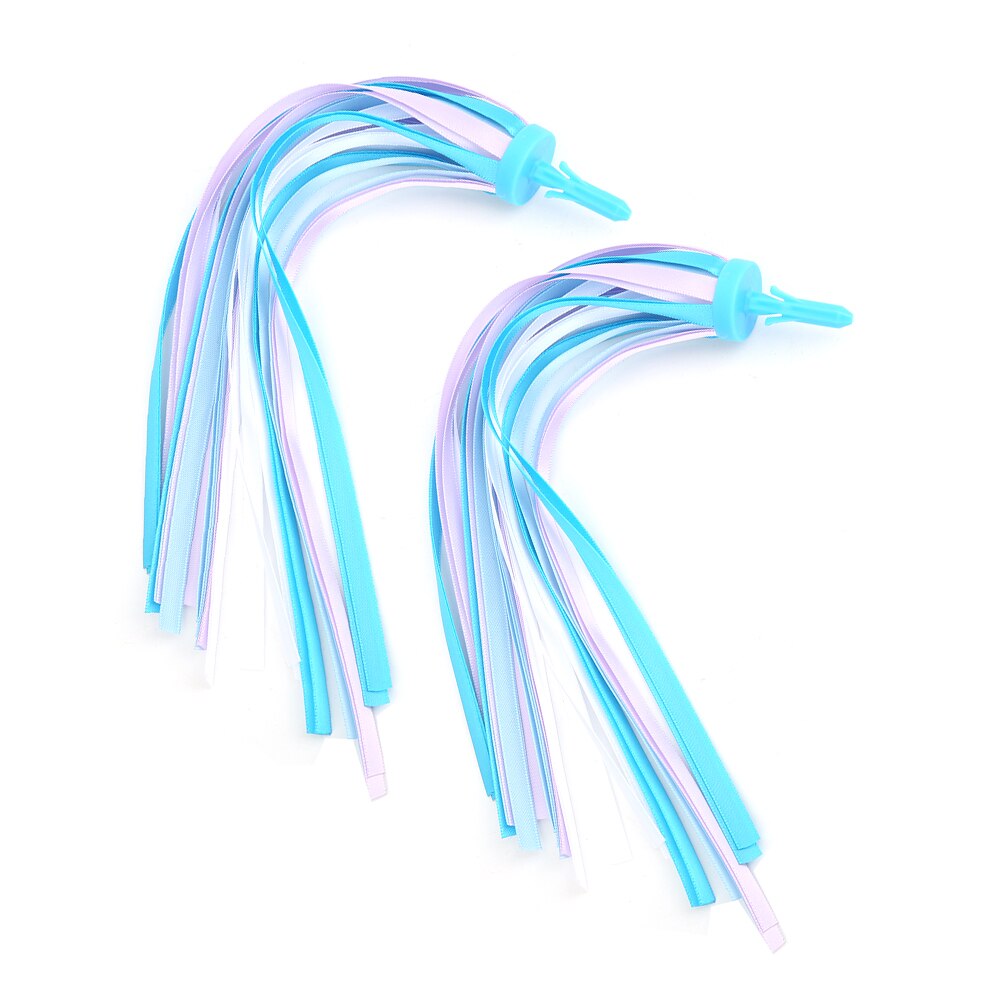 Exquis Serpentine guidon coloré 1 paire Scooter vélo accessoires vélo accessoires: BLEU CIEL