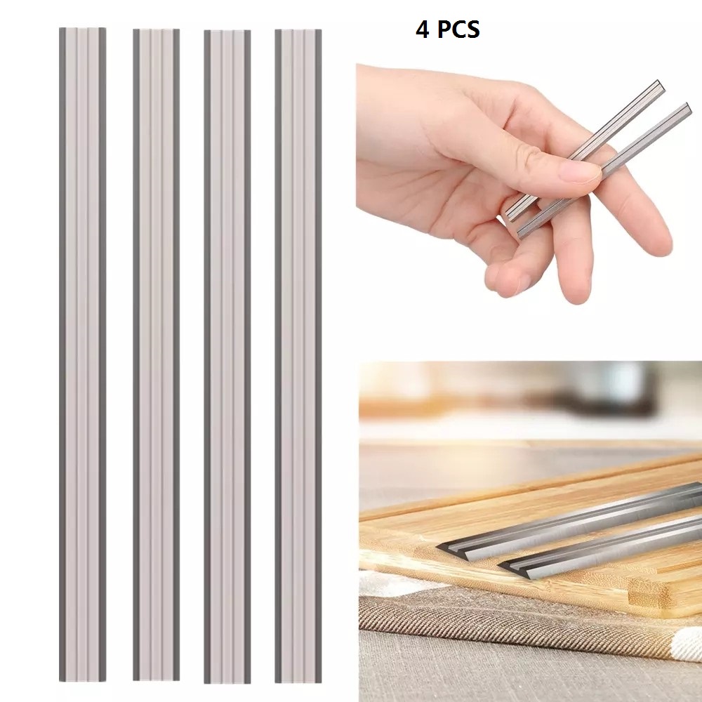 Foxbc 82Mm Schaafbeitels Voor Bosch PA1202 Woodrazor, PHO25-82, PHO200, PHO16-82 Carbide Hout Schaafbeitels 82X5.5X1.2Mm 4 Stuks