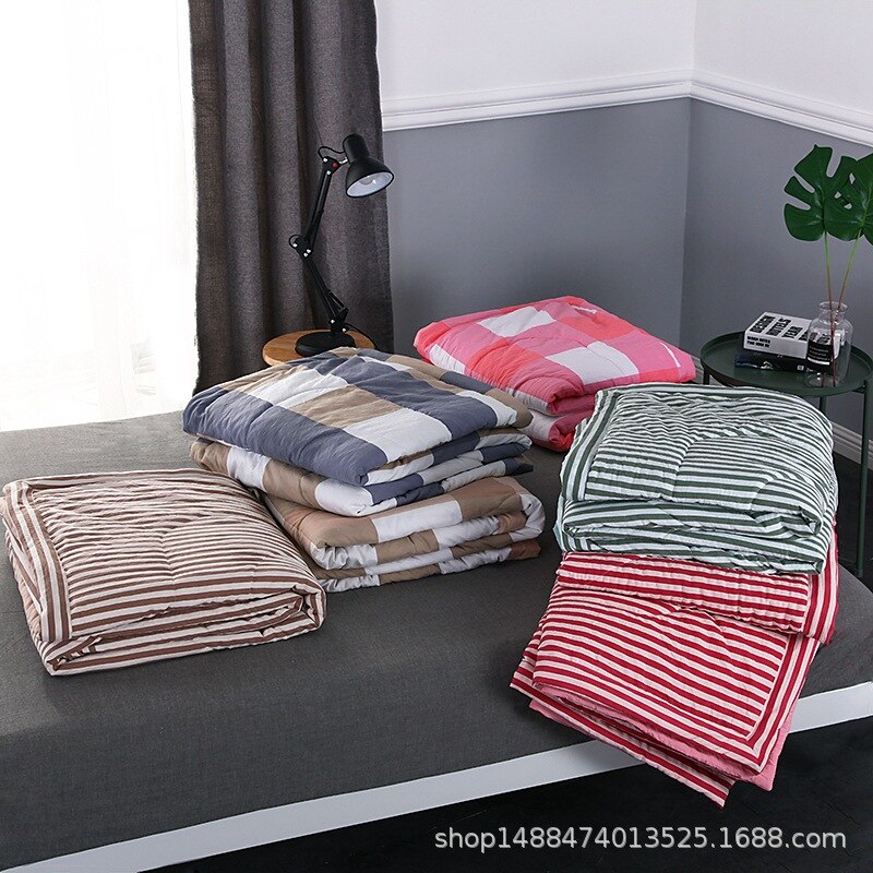 Water-Wasbaar Katoen Zomer Quilt Machine-Wasbaar Airconditioning Quilt Enkele En Dubbele Zomer Quilt