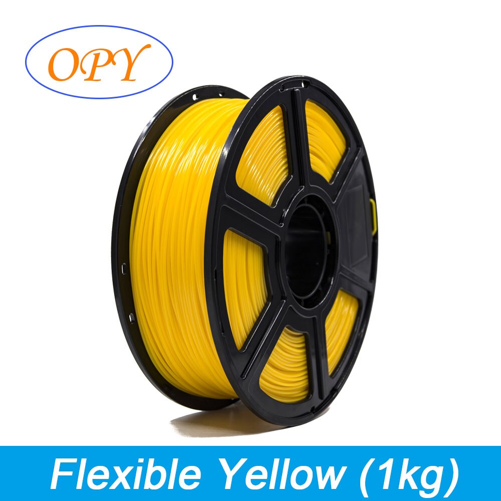 3D Filament Tpu elastyczny 1.75 Mm materiał do drukowania nici natura kolory czarny 0.5Kg 1Kg 10M 100G próbka