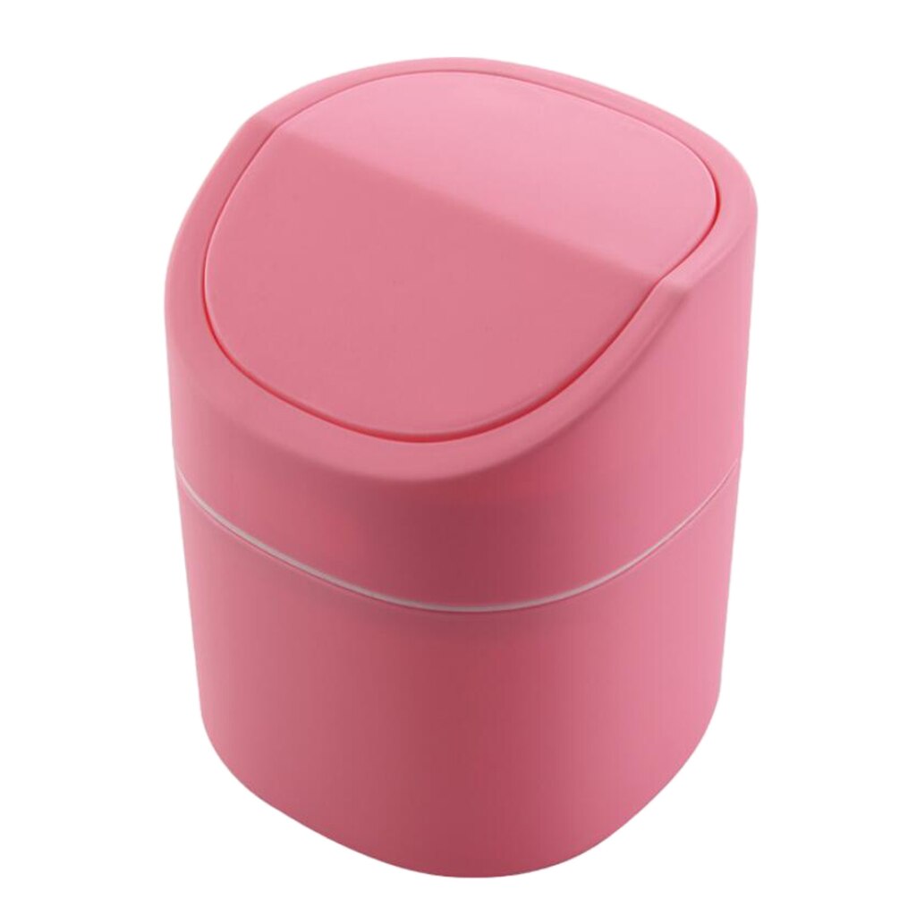Poubelle de bureau créative, Mini poubelle couverte pour salon et voiture