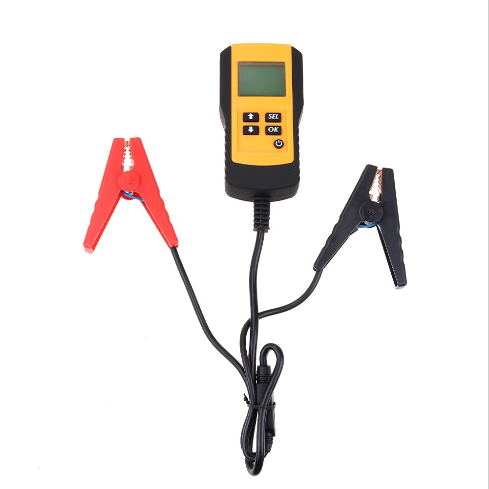 12V LCD Digital Battery Test Car Battery Tester Vehicle Car Analyzer Auto System Analyzer Voltage CCA Test Diagnostic Tool