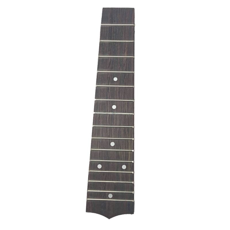 21 Inch Soprano Ukulele Fretboard 12/15 Fret Rosewood Fingerboard with Dot 24BD