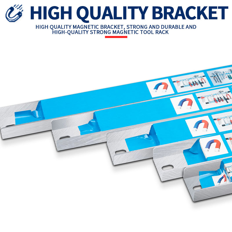 Sterk magnetisch gereedschapsrek hardware keukengerei en ijzeren producten opslag magnetisch krachtrek magnetische magneet magneetstrip