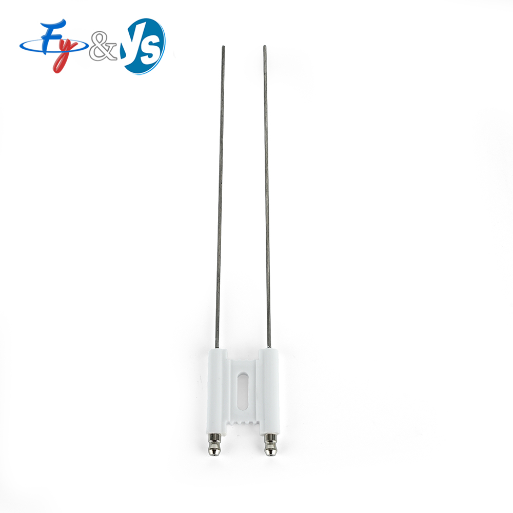 Universal H Type Ignition Electrodes For Oil Burner BT10 Ceramic Electrode Ignition Double Pin Siamese Ignition Pin Three Holes: PURPLE