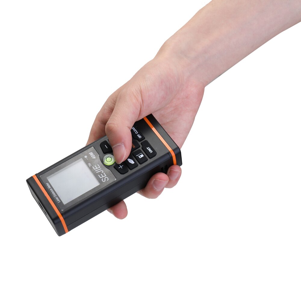 Red Light Handheld LCD Display Digital High Accuracy Measure Rangefinder Distance Meter Building Measurement Device