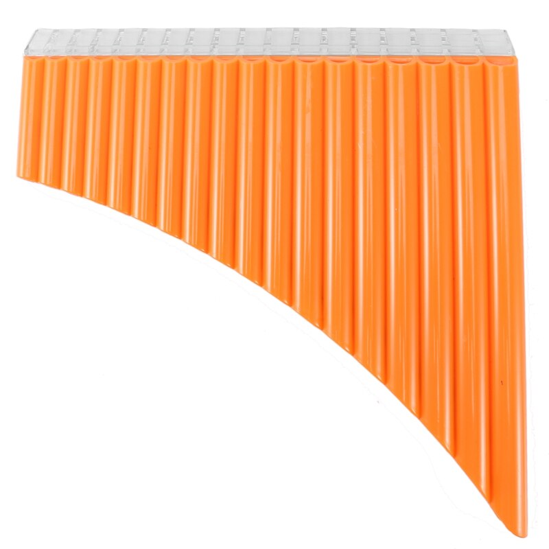 18 Tube Pan Flute - Alto C - ABS Plastic - With Carrying Case - For Beginners & Kids