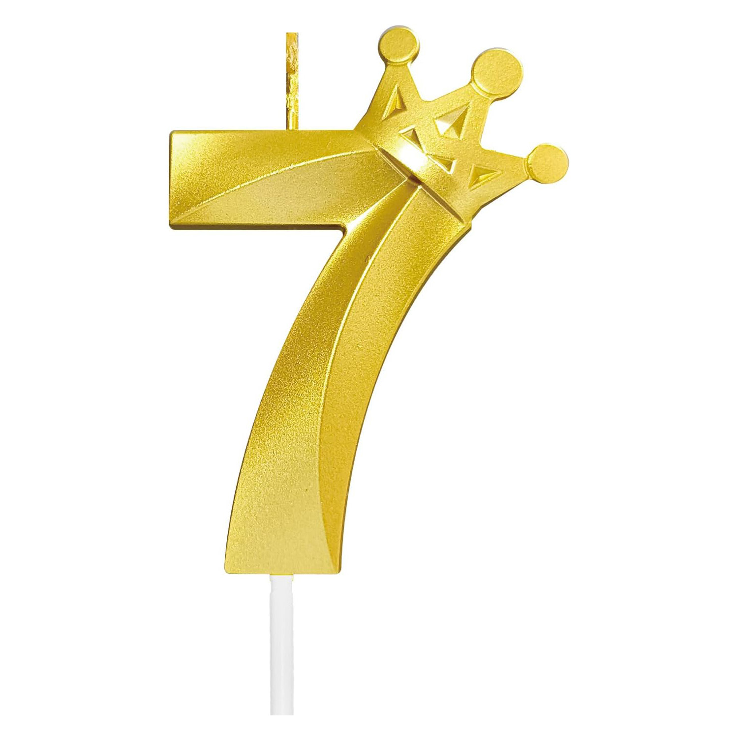 Number 0 Birthday Candle 3D Crown Crown-0 Gold Cake Topper Decorations for Happy Birthday Candles Anniversaries: Dark Khaki