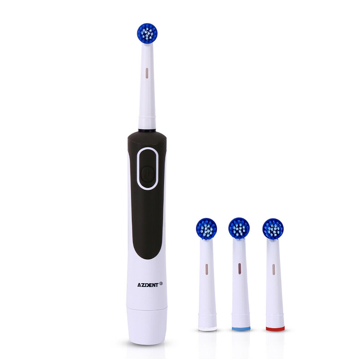 AZDENT Electric Toothbrush + 4* Oral-B Brush Head IPX4 AZ-2Pro(TB09) Black 88g