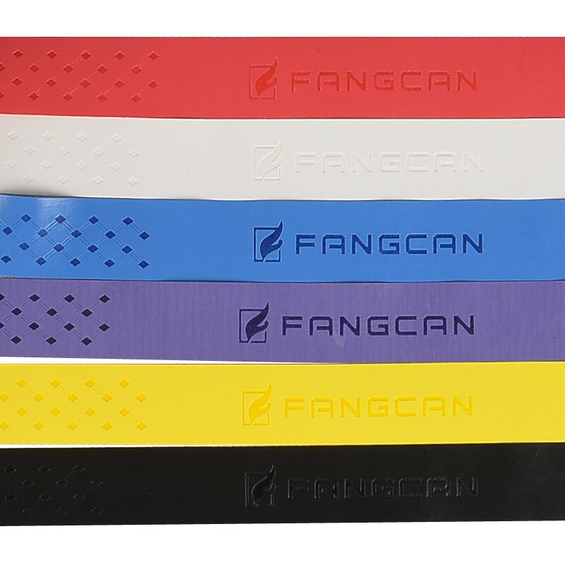 7pcs FANGCAN FCOG-02 Vicieuze Film Overgrip Anti-slip Vlakke Film Overgrip voor Tennis Racket Badminton Racket Squash Racket