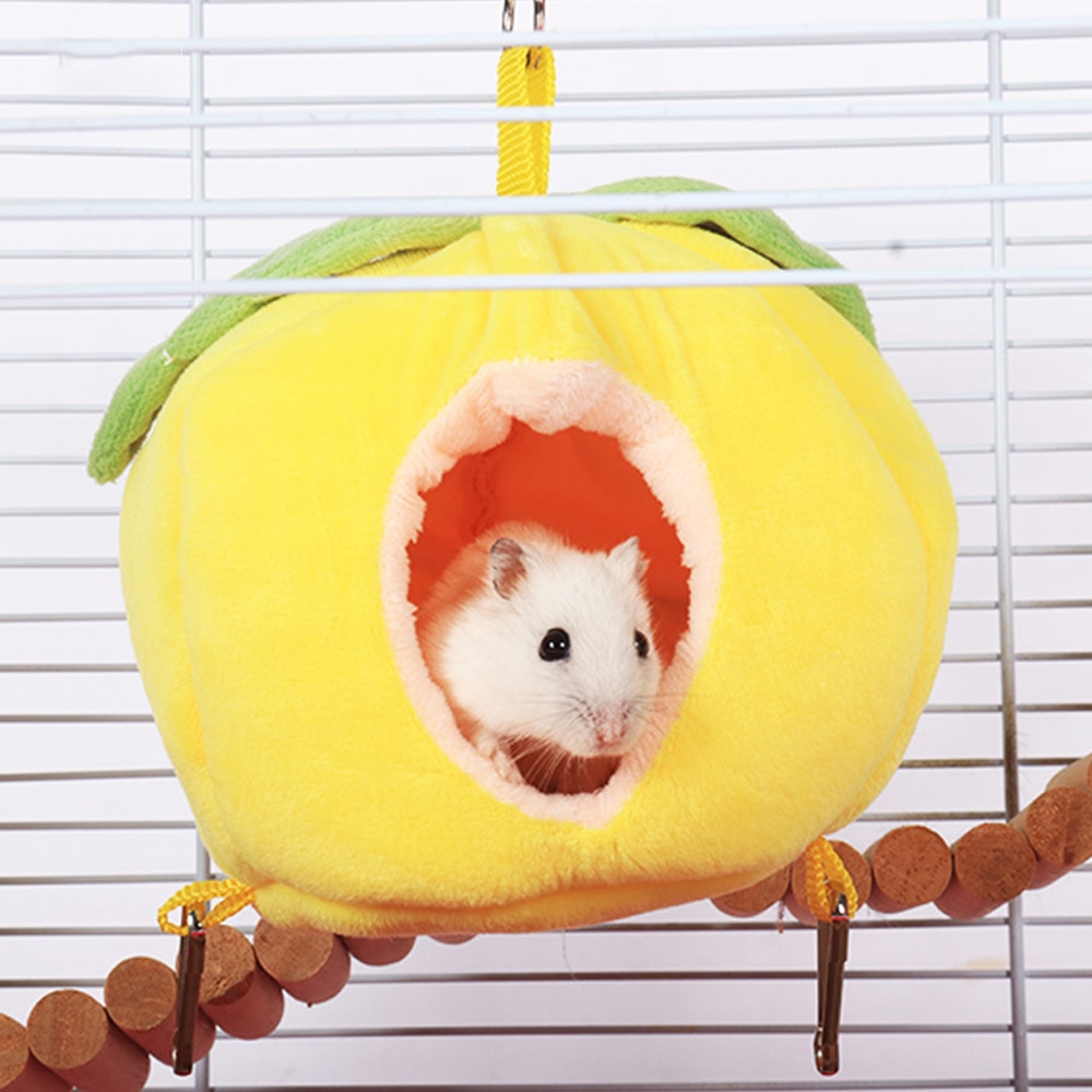 Klein Dier Huis Winter Warm Huisdier Bed Kooi Nest Hamster Accessoires Voor Knaagdieren/Cavia/Rat/Egel