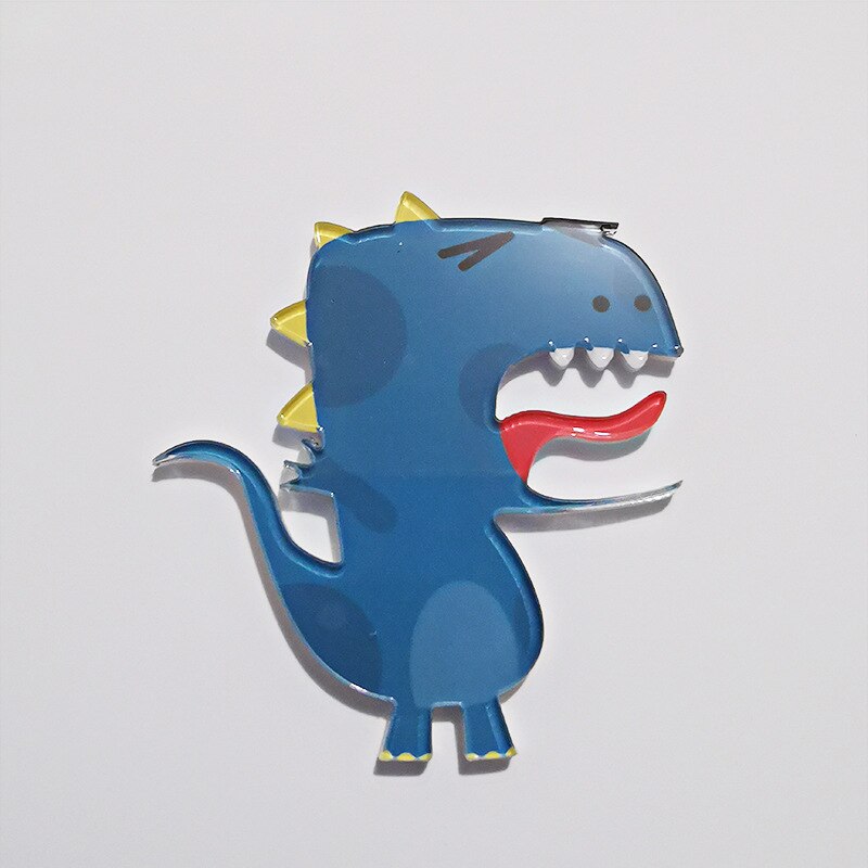 1 Piece Animal Magnetic Fridge Magnet Cartoon Dinosaur Refrigerator Message Leave Whiteboard Magnet: 9