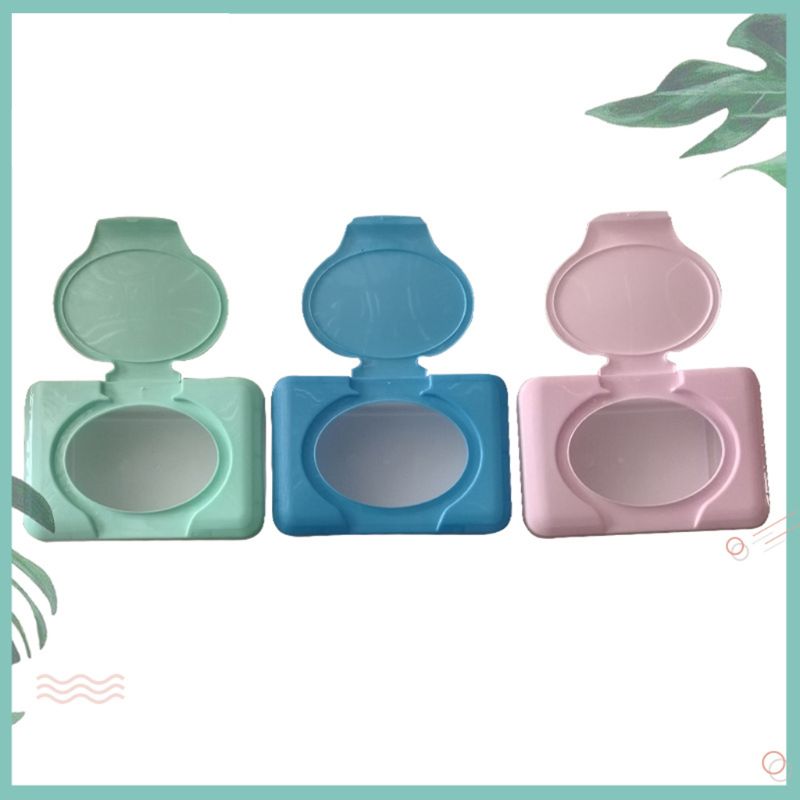 Boîte De Rangement Pour Lingettes Humides - Réutilisable, Rechargeable - 2 Pochettes De Voyage - Étui Portable Pour Poussette, Sac à Main