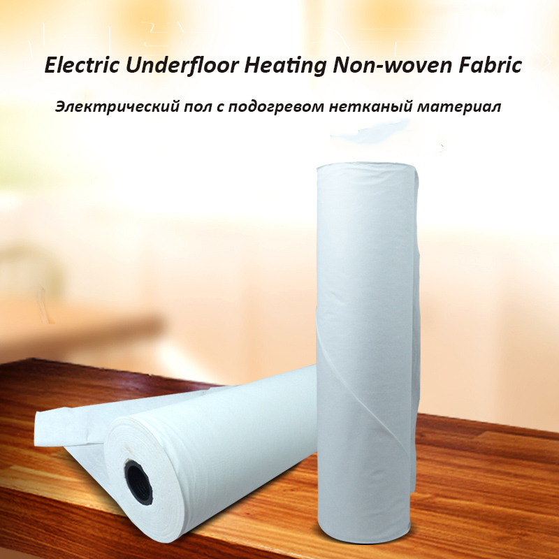 10m2 Moisture Resist Non Woven Fabric For Protection Heating Film and Non-woven Lining Fabric 100cm Width