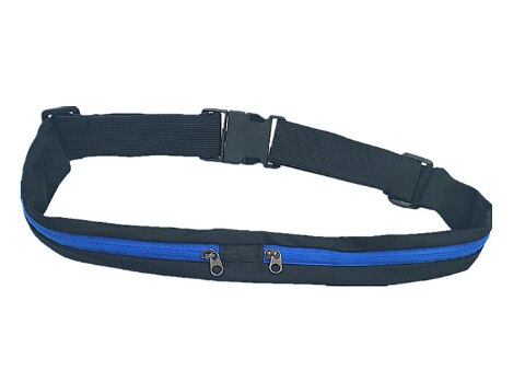 Outdoor Mannen Sport Gym Tassen Basketbal Rugzak Schooltassen Voor Tiener Jongens Voetbal Pak Laptop Tas Netto Voetbal sporttas: blue waist pack
