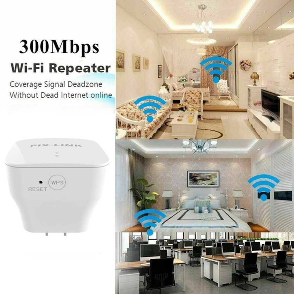 Répéteur Wifi sans fil Ultraboost, 300Mbps, 2.4 ghz, Point d'accès, extension de la portée du réseau, routeur, amplificateur de Signal