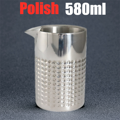500ml Stainless Steel Stirring Tin Mixing Glass Preferred by Pros and Amateurs Alike, Make Your Own Specialty Cocktails Barware: Dark Grey