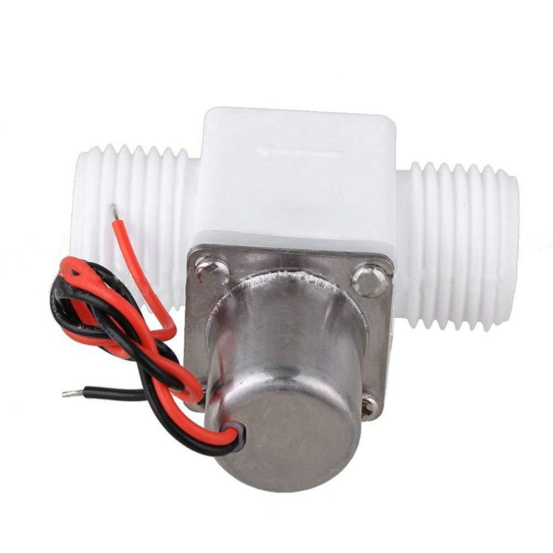 1/2 "DC 3V Magnetventil dauerhaft Kunststoff Wasser Kontrolle Elektrische Impuls Ventil für Integration Wasserhahn