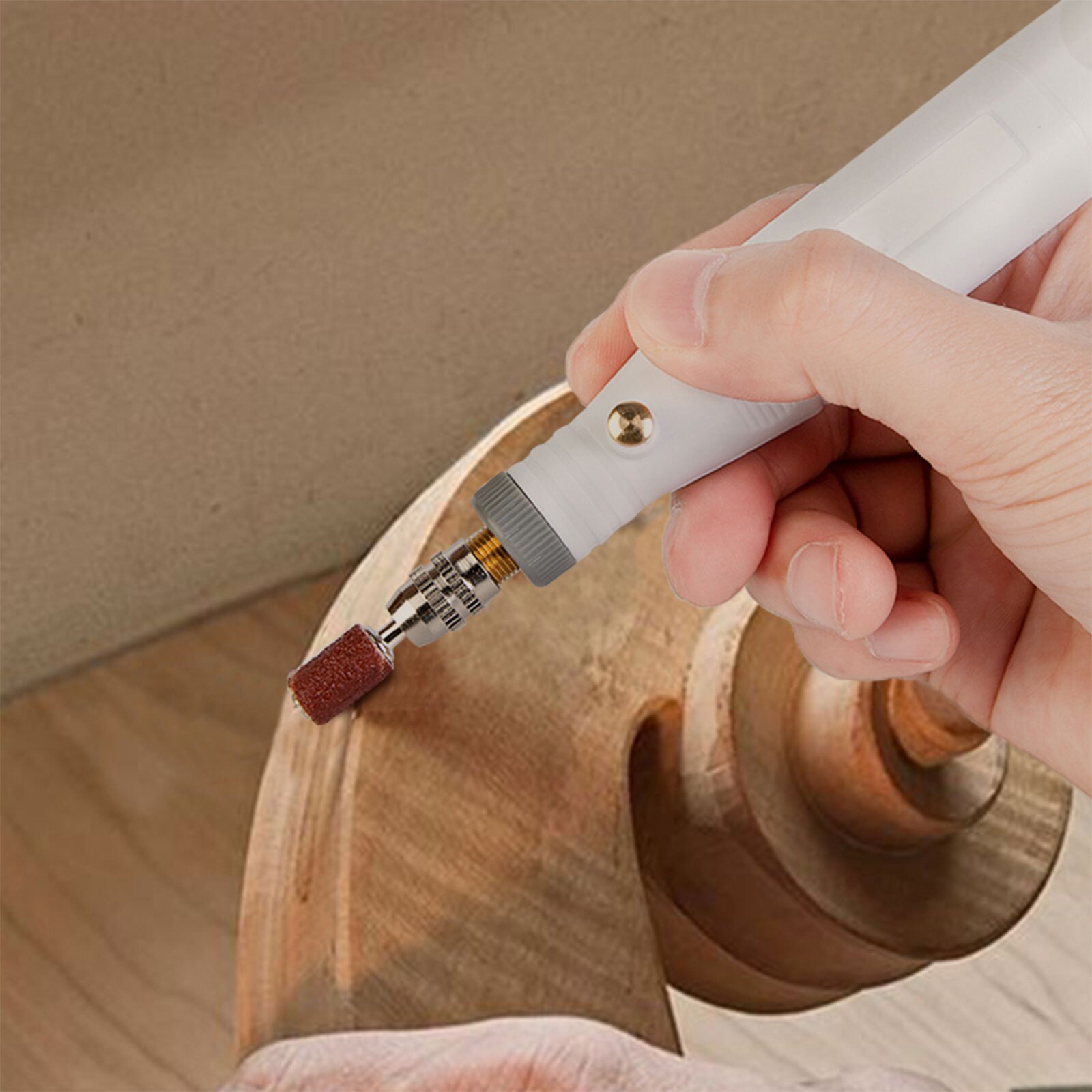 Mini Drill Engraver 18V Adjustable Speed Power Tool Manicure Machine Electric Motor Drilling Machine Dremel Accessoraies Set