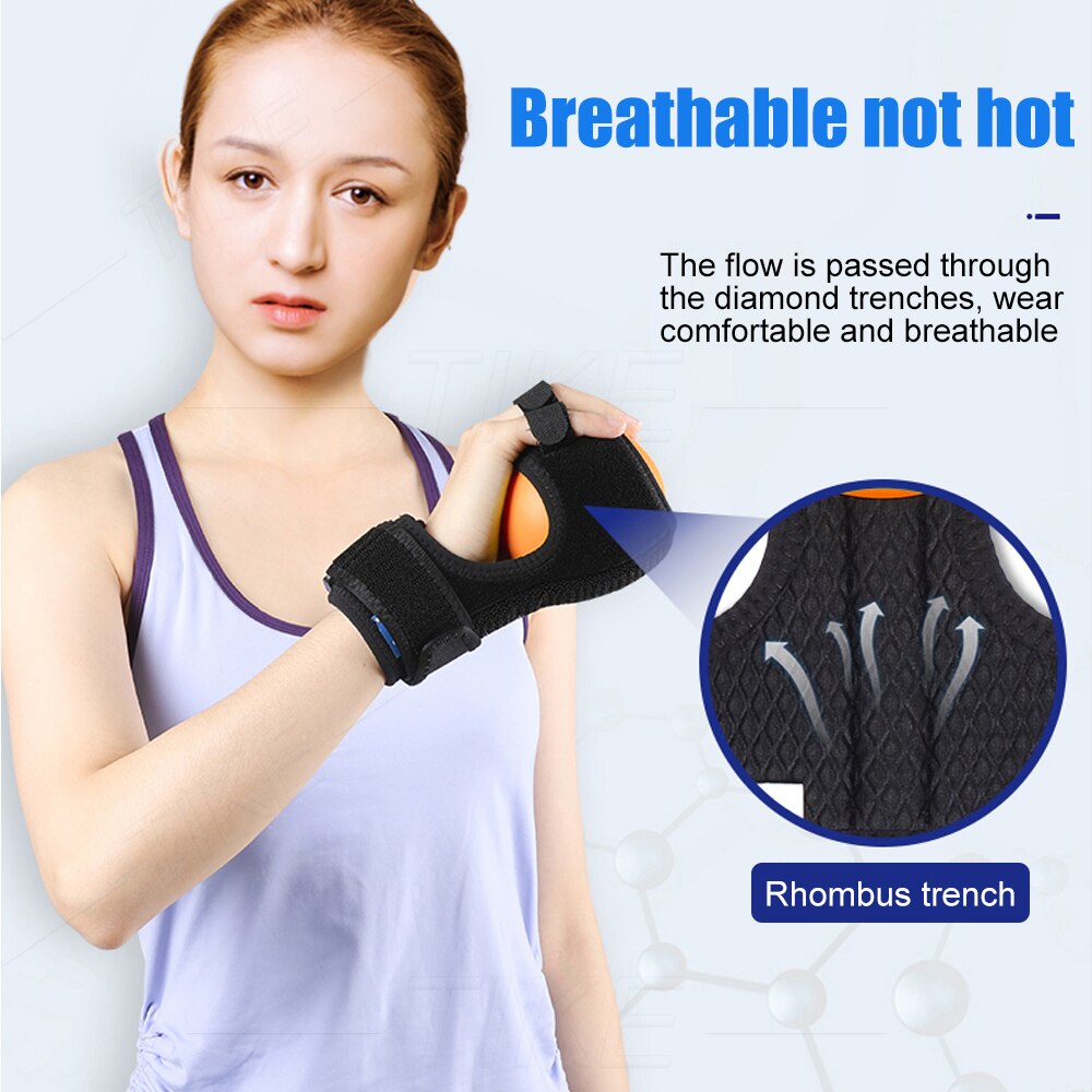 TIKE Anti-Spasticity Ball Splint Hand Functional Impairment Wrist Orthosis Therapy Stroke Hemiplegia Apoplexy Fingers Training