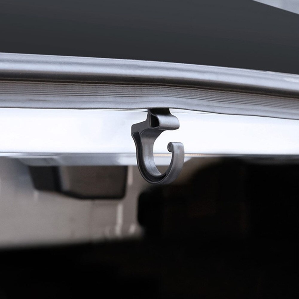 2pcs Car Rear Seat Trunk Hook Practical Multi-function Car Holder Seat Storage Stand Umbrella Clip for Car