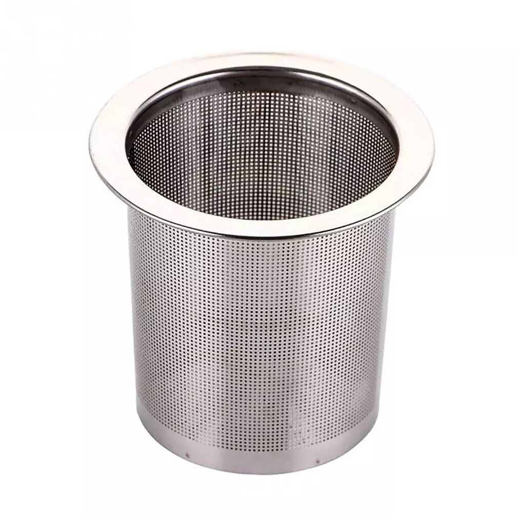 304 Stainless Steel Reusable Tea Infuser Tea Strainer Teapot Loose Tea Leaf Spice Tea Filter Kitchen Accessories Handle Clip