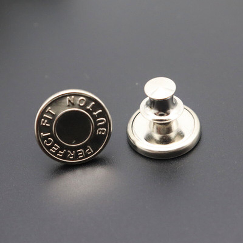 6 pièces boutons détachables jean facile à clipser bouton pression ajustement parfait boucles universelles instantanées taille mince remplacement pas de couture nécessaire