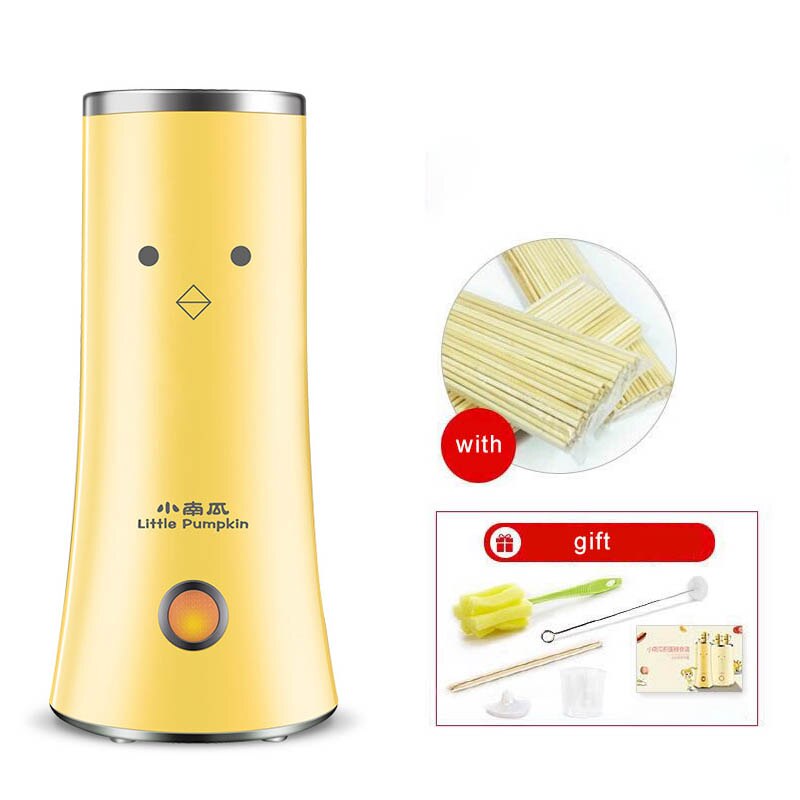Cuiseur à vapeur électrique à levée automatique pour œufs, outil de cuisson, coquetier, Omelette, saucisse, Machine à petit déjeuner: with 100pcs sticks