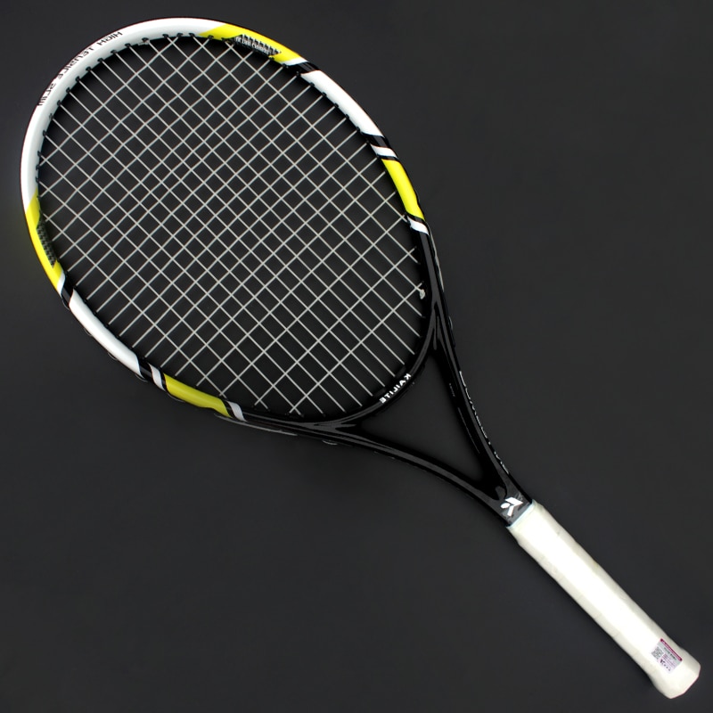 Raquettes de Tennis en carbone de Type technique Raqueta Tenis raquette de Padel tennisraquette de Tennis sac de raquette 50-58 LBS