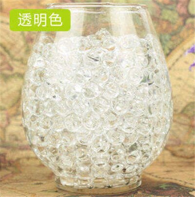 Bolas de gelatina mágicas para cultivo de barro, cuentas de agua de hidrogel en forma de perla para decoración del hogar y boda, 1000 unids/lote: 7