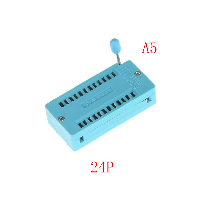 1pc 14/16/18/20/24/28/32/40 Pin IC Test Universal ZIF Socket Universal IC Test Universal ZIF Socket