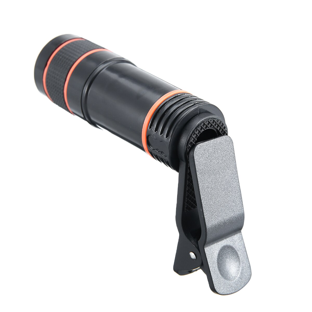 12X Long Zoom Clip-on Phone Lens Camera Optical Telescope Lens Universal For iOS Android Mobile Cell Smart Phone Accessory