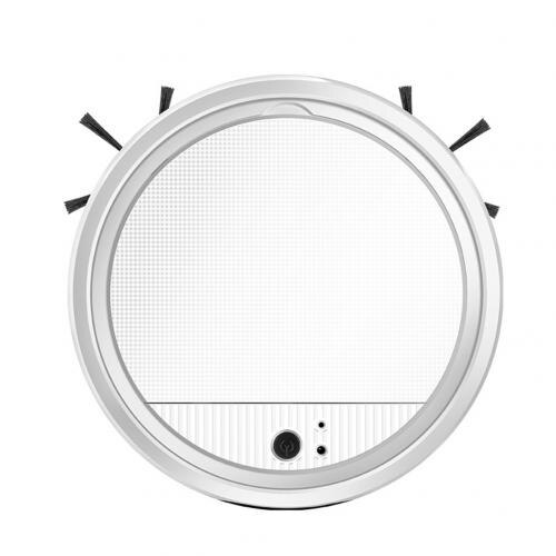 Home Smart UV Disinfection Automatic Vacuum Cleaner Floor Cleaning Robot Sweeper UV Disinfection Rechargeable Automatic: white