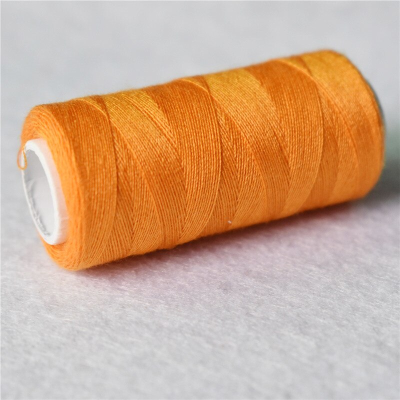 1pc 200yards Sewing Thread Polyester Thread Set Strong And Durable Sewing Threads For Hand Machines Home Sewing Tools Supplies: 1pc Orange F