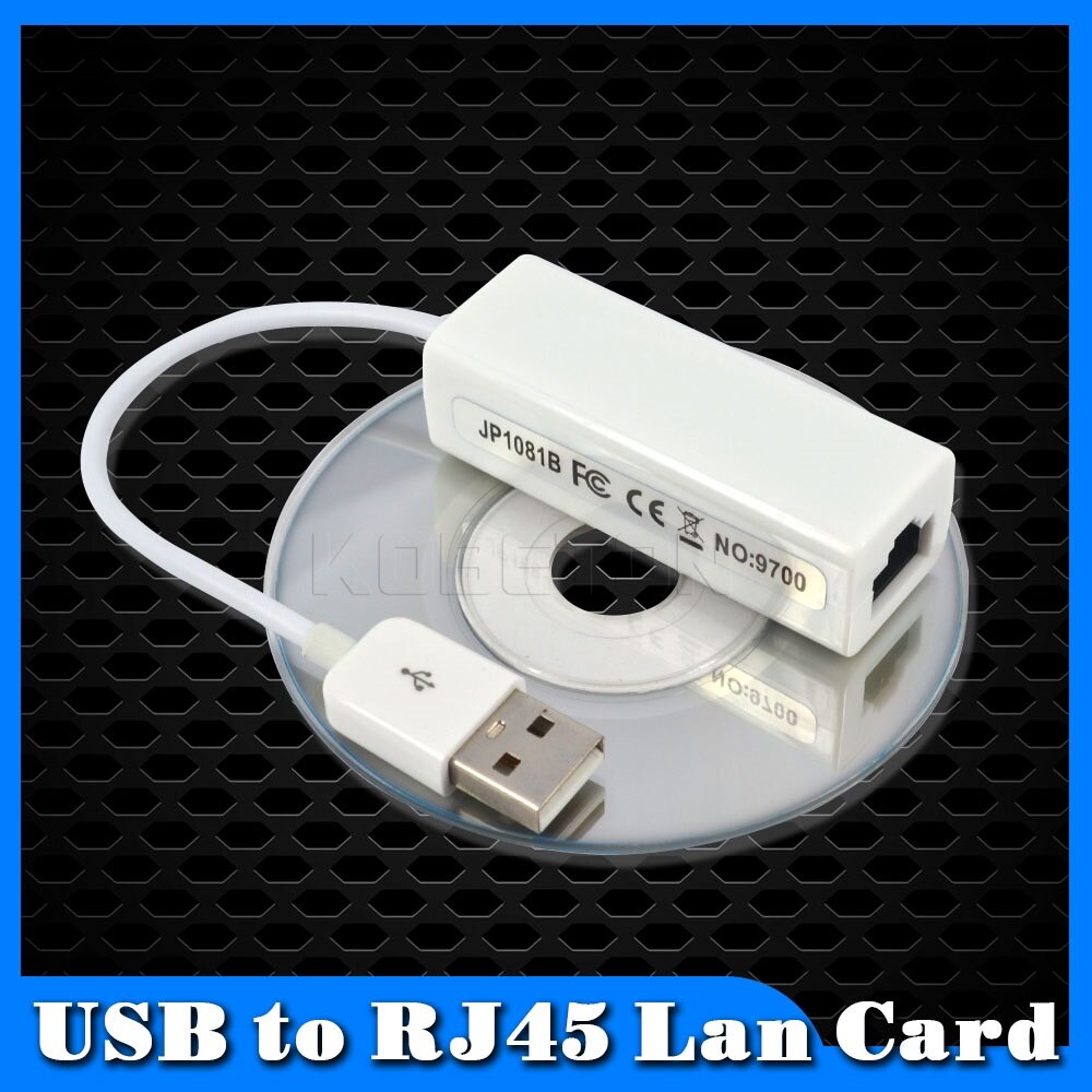 kebidu USB 2.0 To RJ45 High Speed Ethernet Network LAN Adapter Card 10/100 Adapter for PC/windows 7,Laptop,LAN Adapter