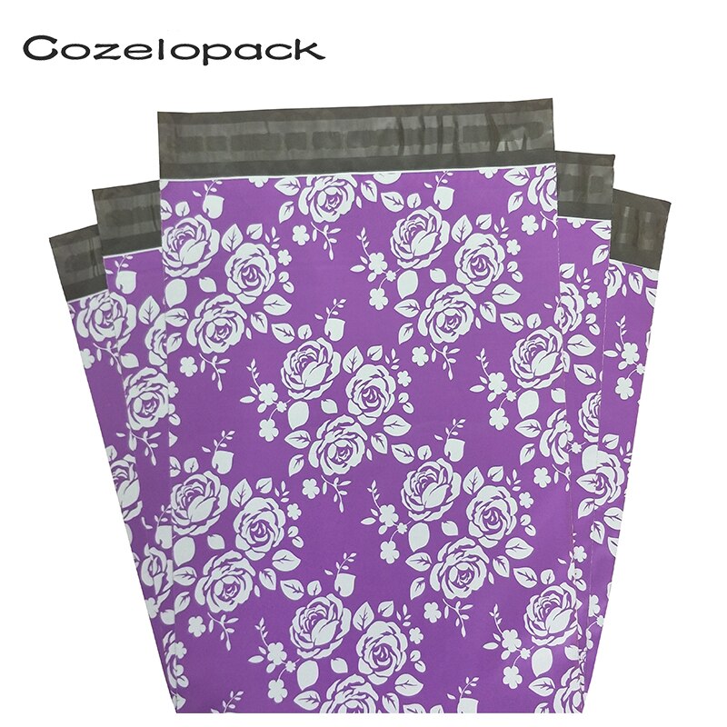100 Pack 9x12 Poly Mailer Envelopes – Self-Sealing Shipping Bags In Pink, Purple, Blue, Green