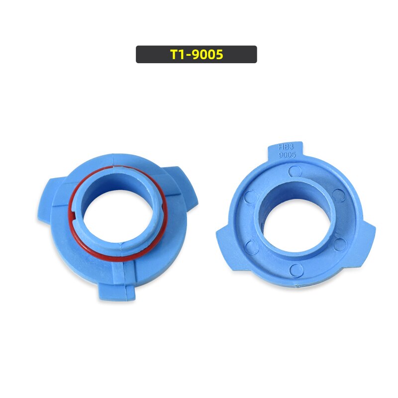 2PCS LED Car Headlight Bulb Base Adapter Socket Holder H1 H3 H4 H7 H11 9005 HB3 9006 9004 9007 H13 880 881 For T1 Auto Headlamps: 9005 HB3 Socket Kit