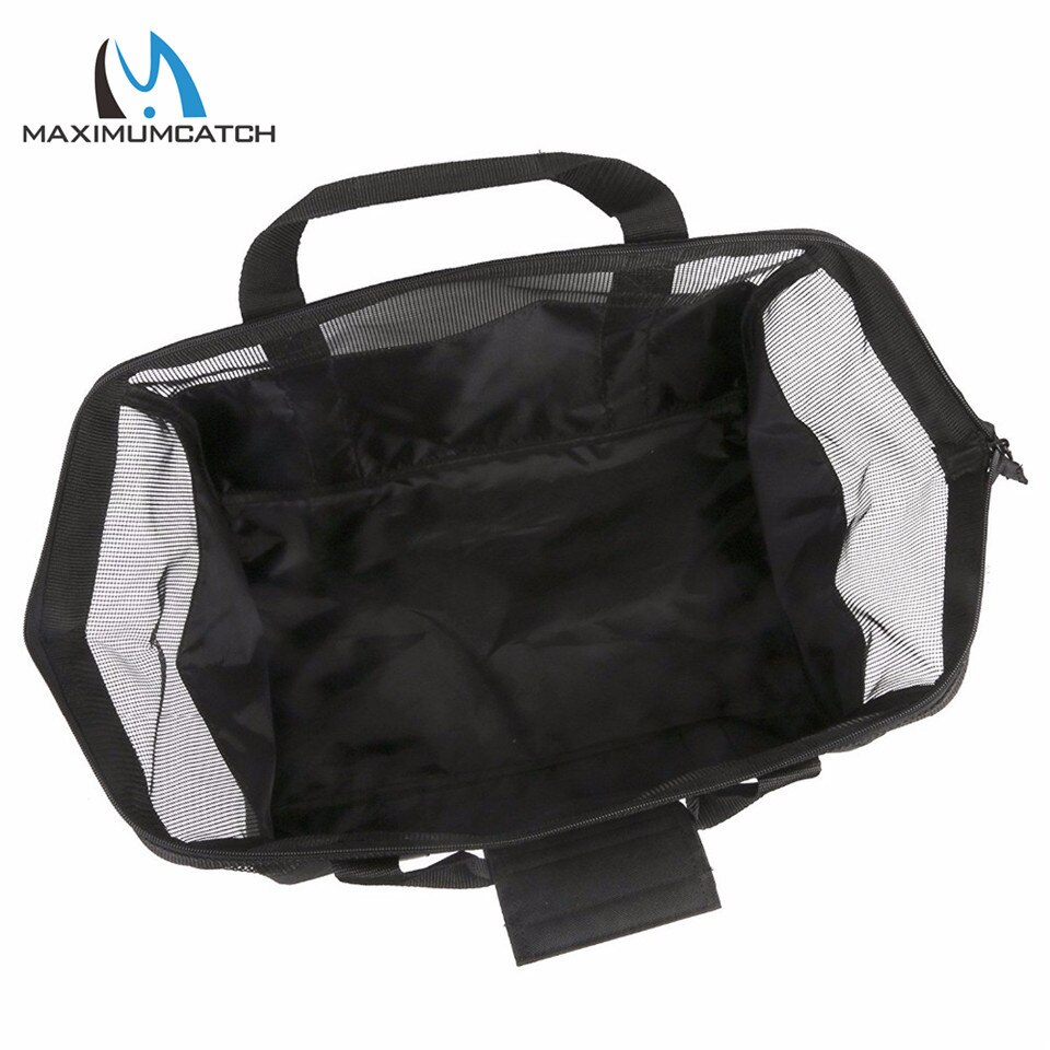 Maximumcatch Fishing Wader Bag with Changing Mat PVC Mesh Venting Fly Fishing Bag 45*30*30cm (17.72*11.81*11.81inch)