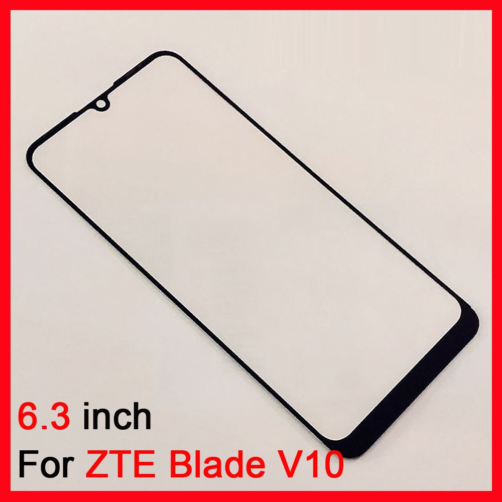 6.3 "100% Originele Panel Front Outer Glas Voor ZTE Blade V10 Touch Screen Panel Vervangende Onderdelen GEEN LCD Digitizer: Default Title