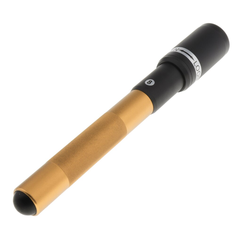 Ultralight 12.6 &#39;&#39;Biljart Cue Extender Effen As Cue Extender Voor Amerikaanse: Golden